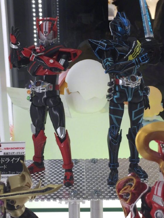 仮面ライダードライブ S H Figuarts 仮面ライダーダークドライブ タイプネクストが参考出品 商品化はいつに