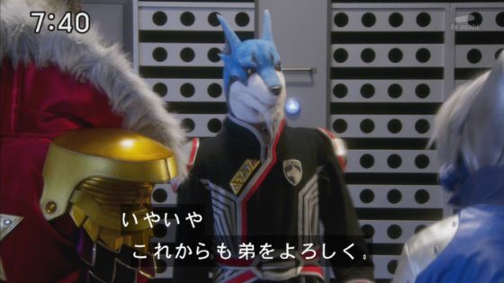 宇宙戦隊キュウレンジャー 第18話 緊急出動 スペースヒーロー でドギー クルーガーとガルの関係が判明