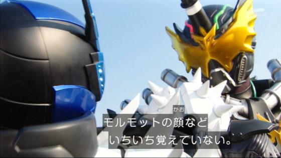 仮面ライダービルド コウモリ男ことナイトローグと対決 トライアルフォーム ハリネズミタンクでは勝てない