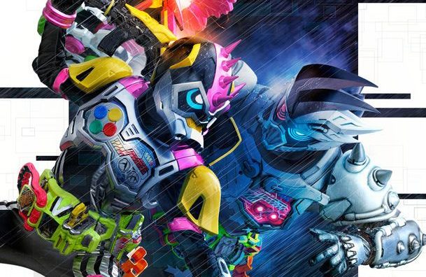 仮面ライダーエグゼイド Vシネマ 仮面ライダーエグゼイド で仮面ライダーレーザー レベルx登場 青いギリギリチャンバラ