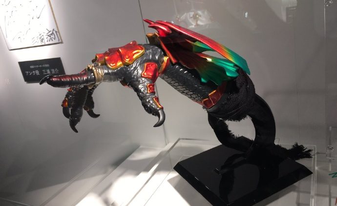 仮面ライダーオーズ Tmashii Lab アンク が公開 実物大のアンクの腕にアンクのセリフを多数収録