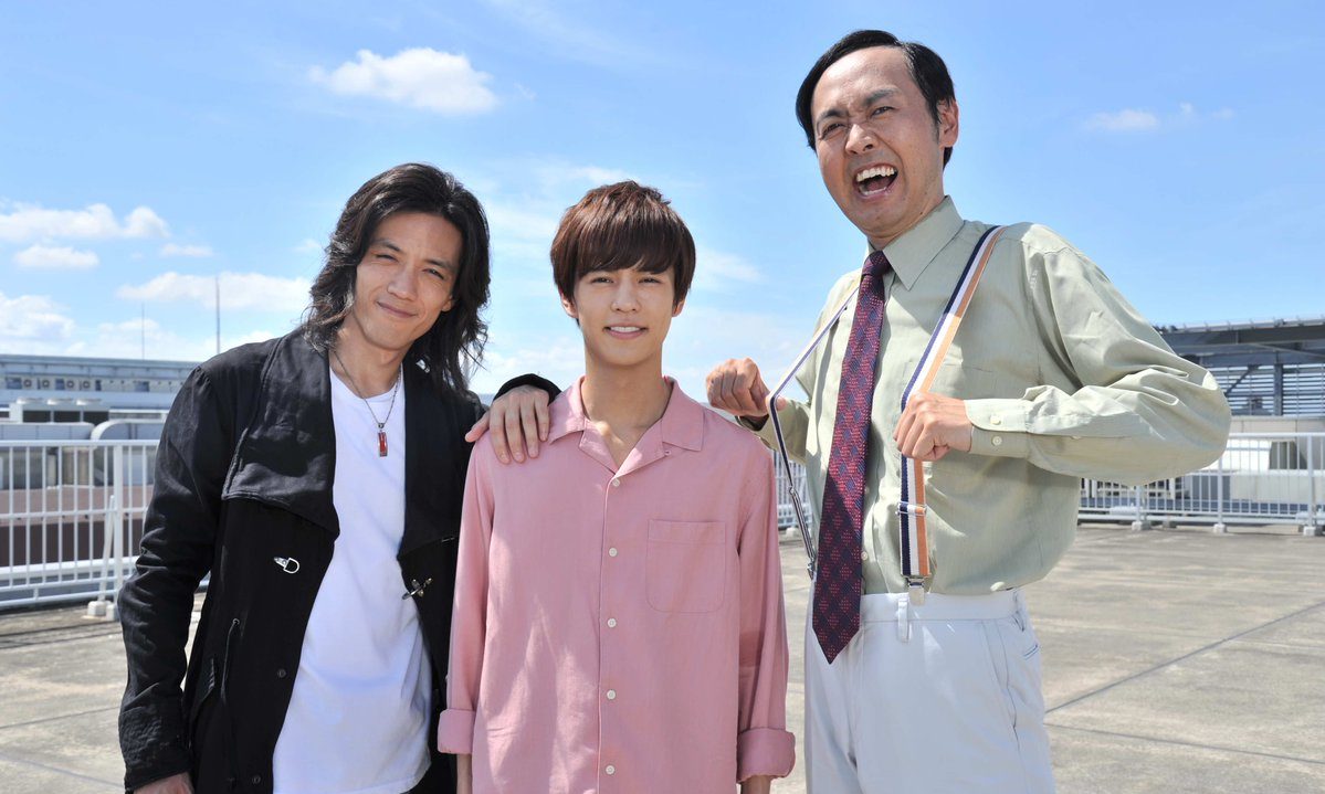 仮面ライダージオウ Ep05 Ep06は フォーゼ ファイズ編 乾巧役の半田健人さんと大杉忠太先生役の田中卓志さんが出演