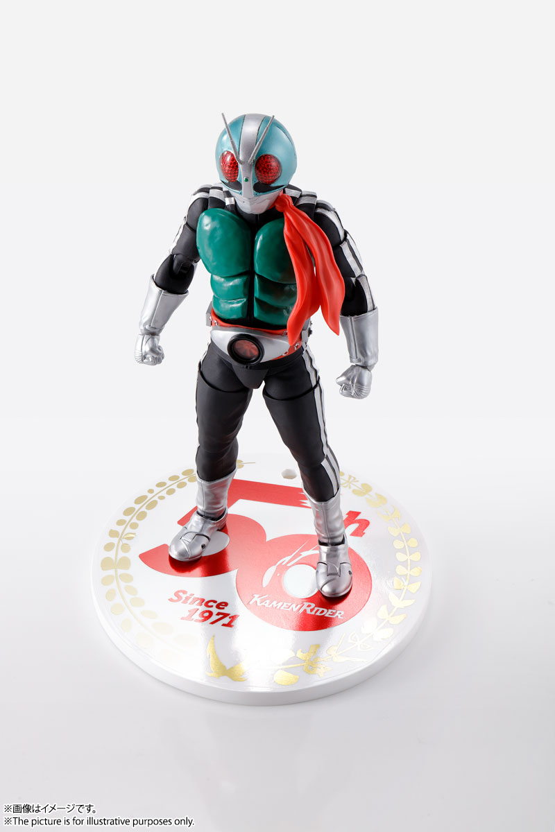 真骨彫製法 仮面ライダー新1号 50th anniversary ver. - フィギュア