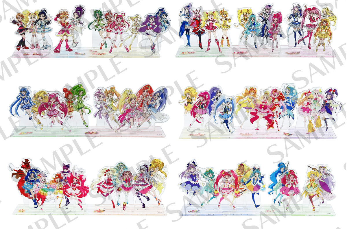 全プリキュア展限定 アクリルジオラマ Yes！プリキュア5 GoGo！-