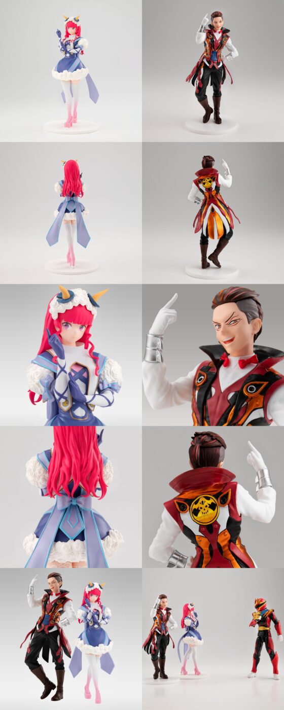フィギュア ヒーロー ファイヤキャンドル ブーケ